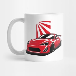 Red GT86 Widebody JDM Mug